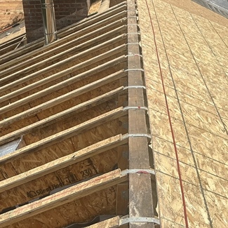 Discovery Process Corrects Deficient Roof Tie-In on Maple Hill Road