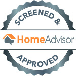 HomeAdvisor approved contractor badge